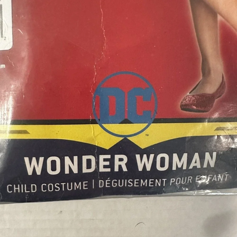 Rubie's Justice League Wonder Woman Costume Child's‎ Size Toddler NEW IN BAG